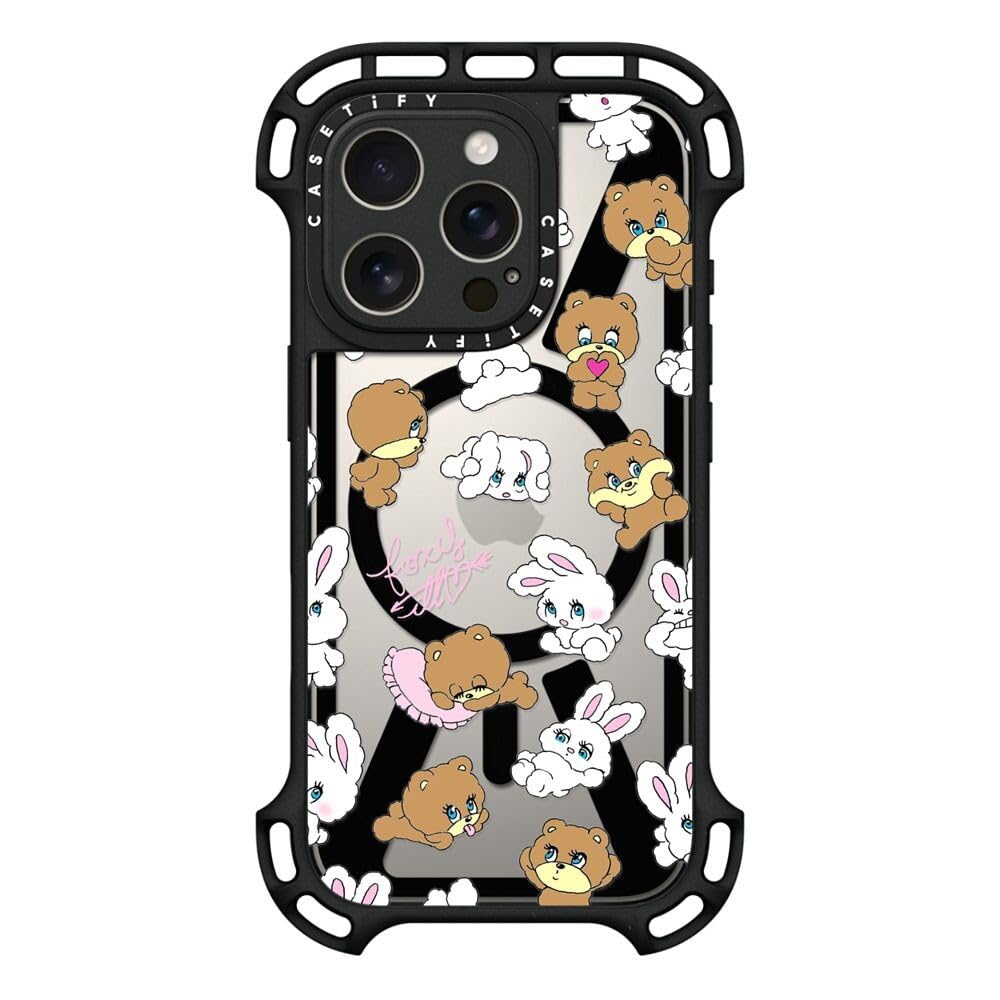 CASETiFY iPhone16 Pro　ウルトラ バウンスケース 10mからの落下に耐えるiPhone 16／16 Pro向け「ウルトラ